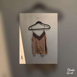 Satin tank top! Adjustable straps